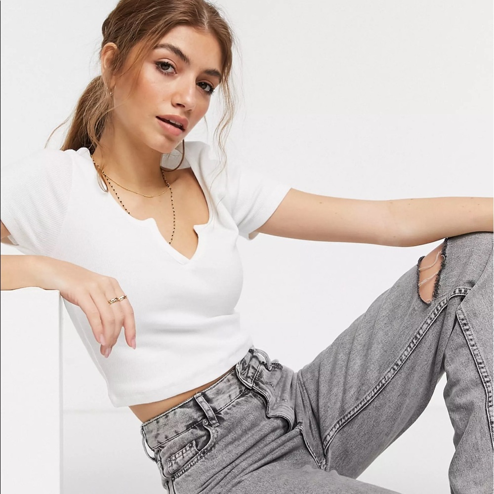 2 Top Shop Crop Tops.